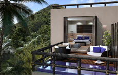 Deep Blue under renovation, Providencia Island, Colombia.