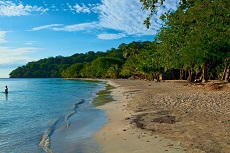 Beach on Providencia Island